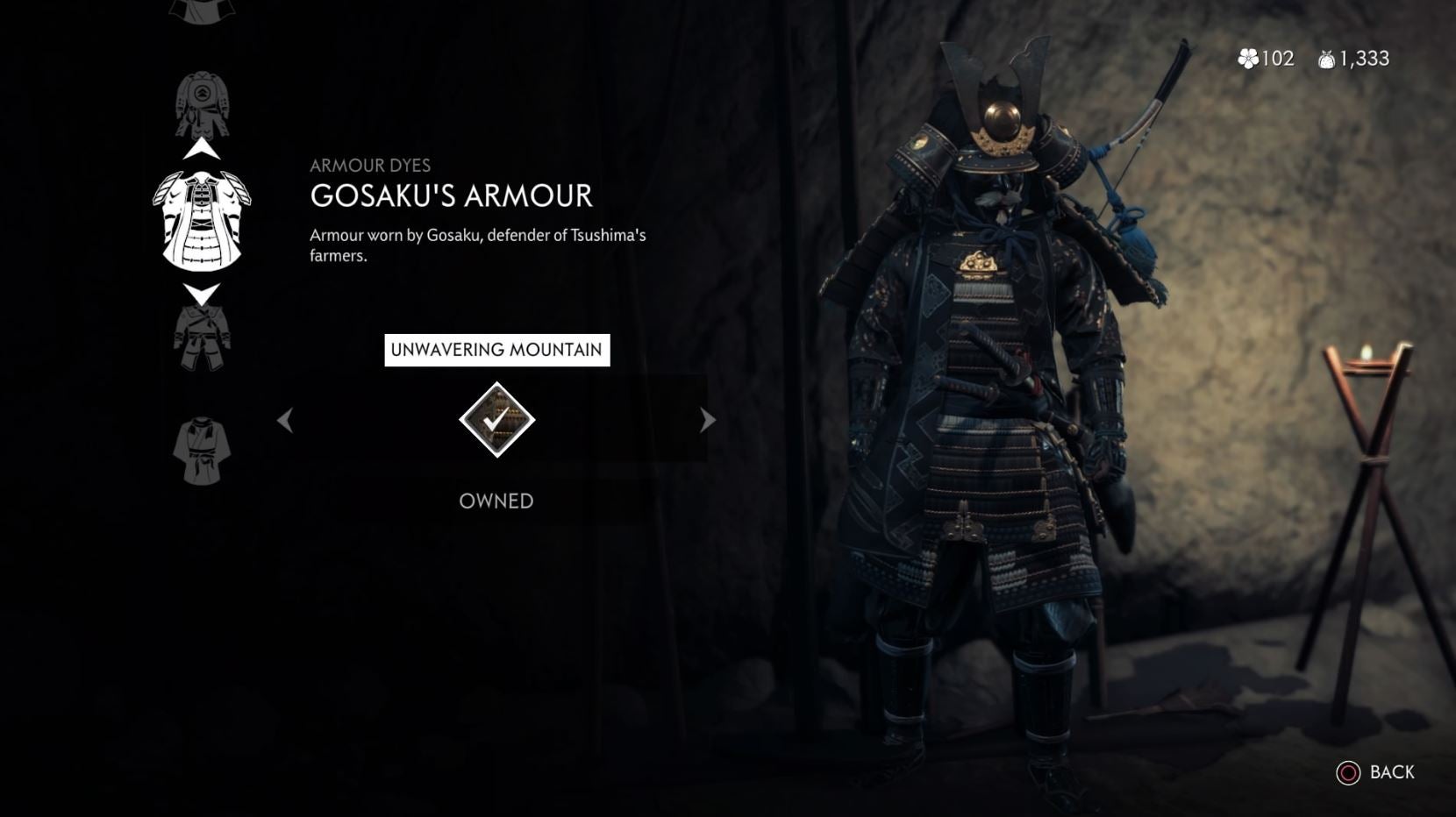 Ghost of Tsushima Best Armor All Armor Dyes and Sets VG247